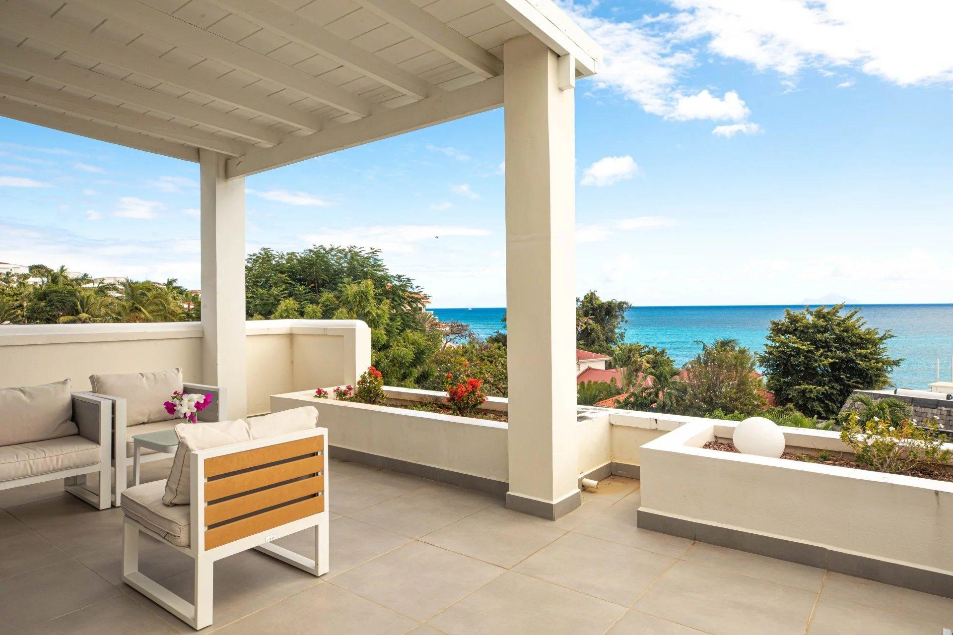Villa Frangipani: Panoramic Ocean‑View Contemporary Mediterranean Villa with Rooftop Terraces, Pool & Garden