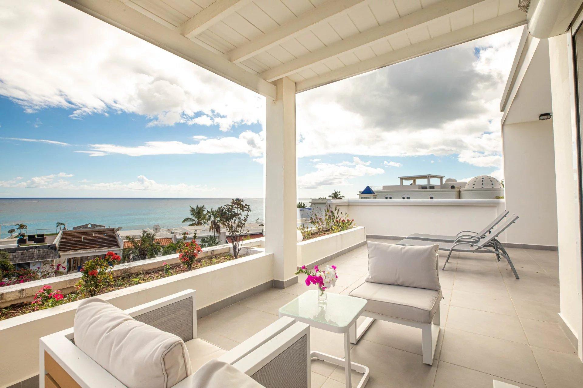Villa Frangipani: Panoramic Ocean‑View Contemporary Mediterranean Villa with Rooftop Terraces, Pool & Garden
