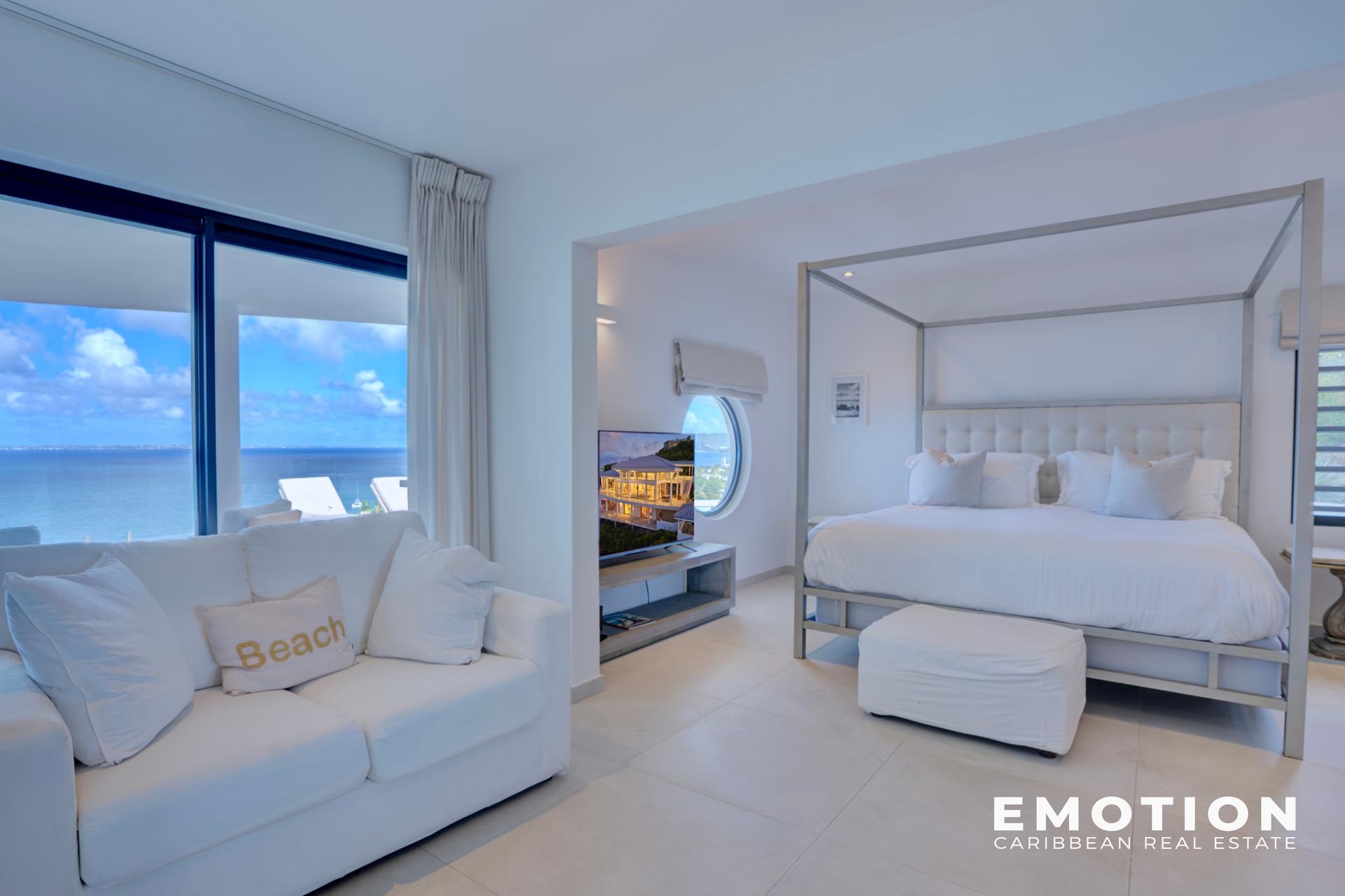 4-Bedroom Villa – 180° Sea View – Terres-Basses, Saint-Martin