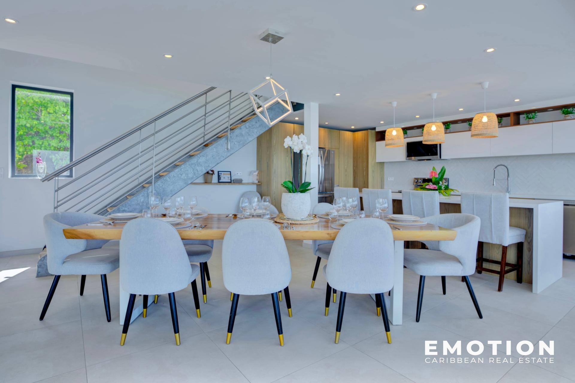 4-Bedroom Villa – 180° Sea View – Terres-Basses, Saint-Martin