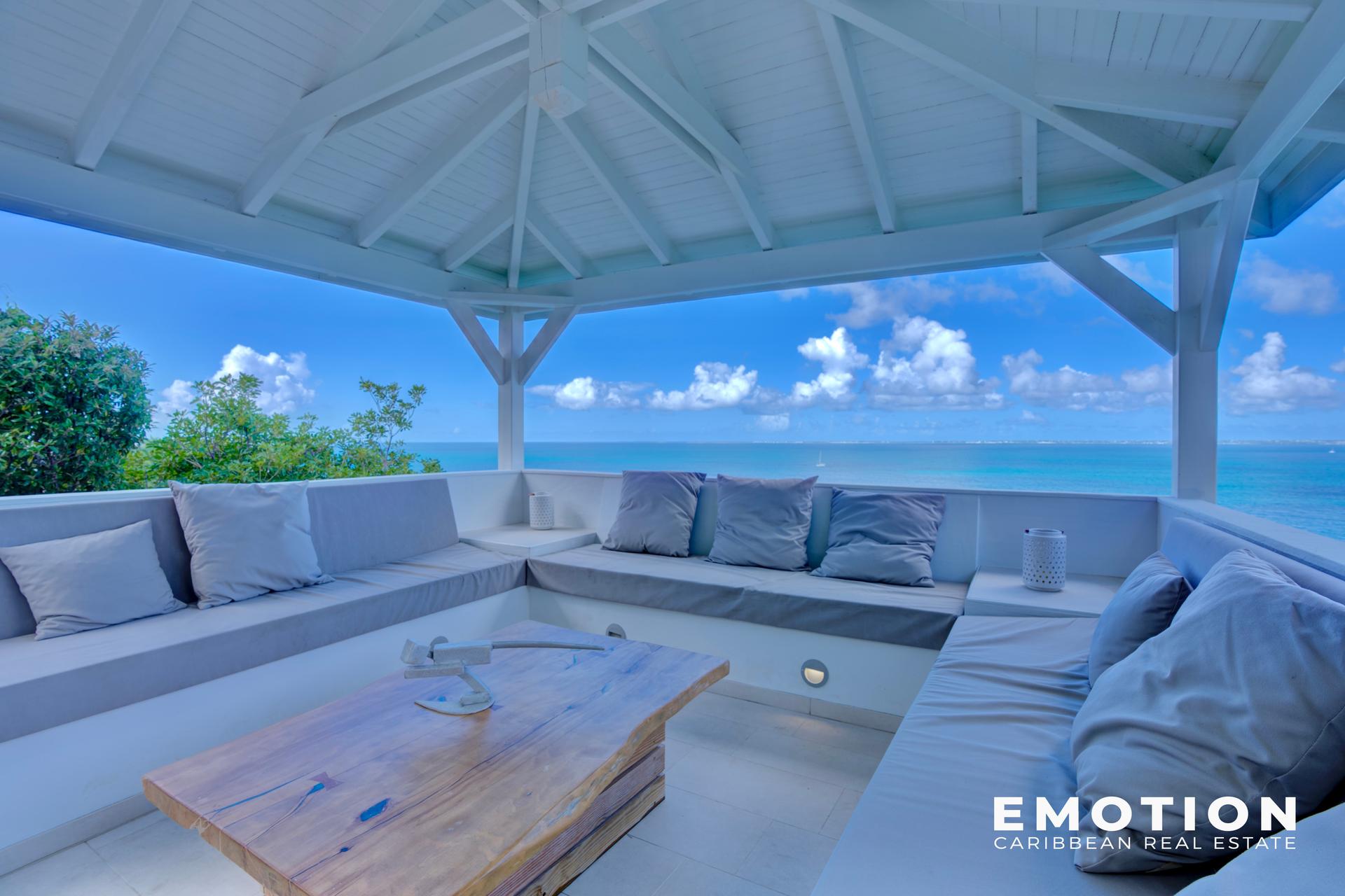 4-Bedroom Villa – 180° Sea View – Terres-Basses, Saint-Martin