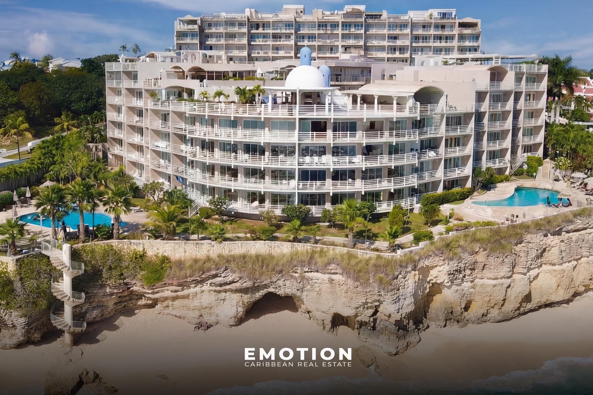 2-bedroom sea view apartment - Cupecoy