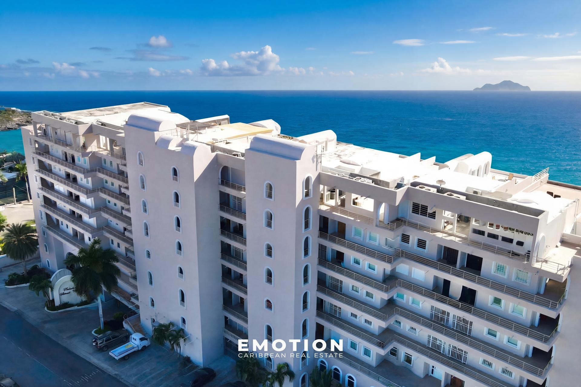 2-bedroom sea view apartment - Cupecoy