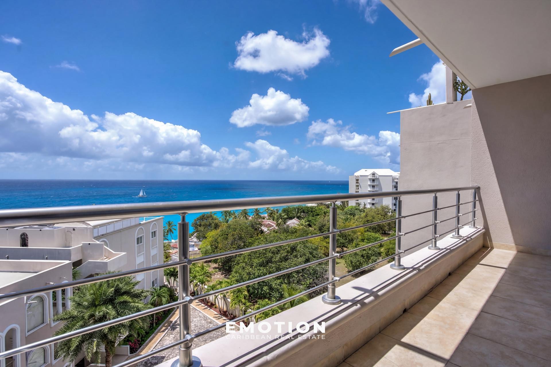 2-bedroom sea view apartment - Cupecoy